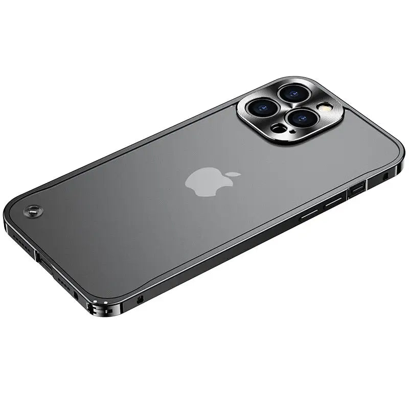 Case Armadura em Metal Fosco para iPhone - Spinosauro