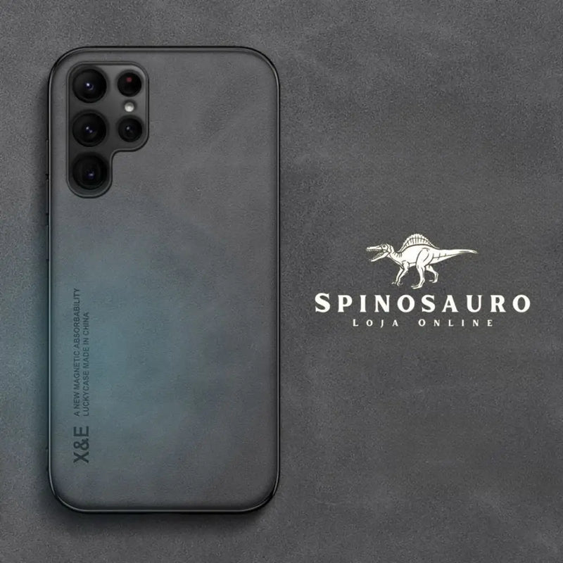 Case em Couro para Samsung - Spinosauro