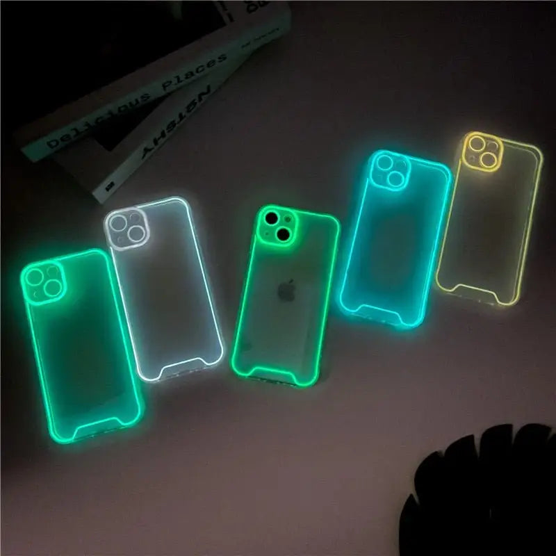 Case Fluorescente para iPhone - Spinosauro