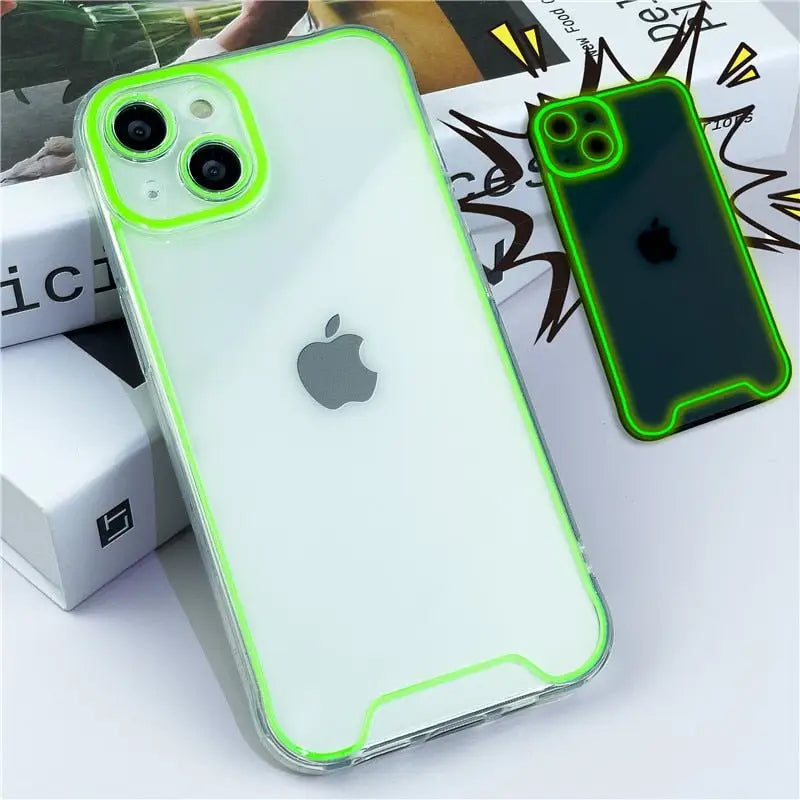 Case Fluorescente para iPhone - Spinosauro