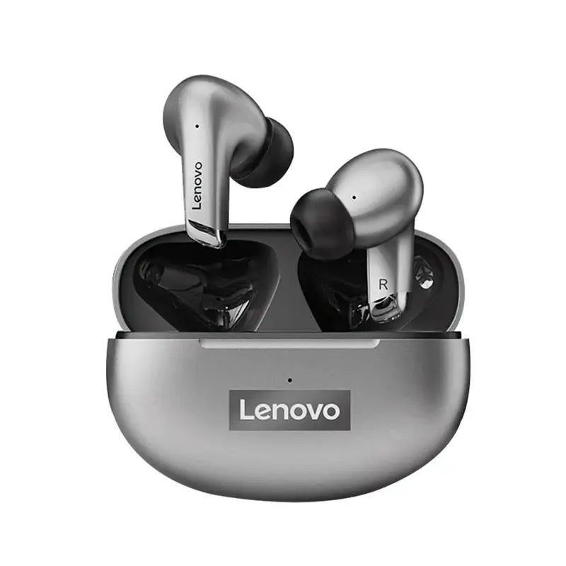 Fone de Ouvidos Wireless com Microfone Lenovo LP5 à Prova D'água - Spinosauro